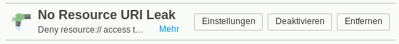 No Resource URI Leak