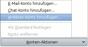 Konto für RSS-Feeds